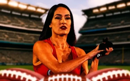 Nikki Bella Highlights Erin Andrews’ Fitness after Eagles’ Dominant Win Over Giants
