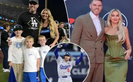 Chelsea Freeman Reacts to Dodgers’ Game 2 World Series Victory