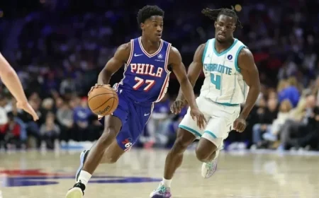 Joel Embiid Evaluates Sixers Rookie VJ Edgecombe’s Early Performance
