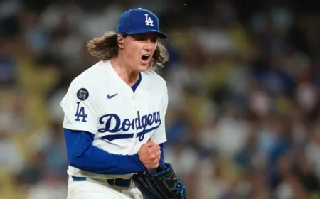 Live Stream: Dodgers’ Tyler Glasnow Addresses Media at World Series Practice