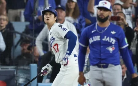 Shohei Ohtani’s Historic Second Home Run in Game 3 Sets Century-Old MLB Record