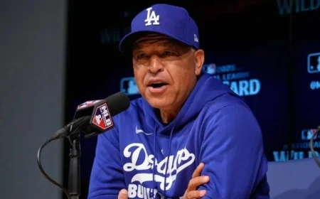 Dodgers’ Dave Roberts Addresses Media Before World Series Game 3 Live