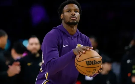 Latest Lakers Update Boosts Bronny James’ Prospects