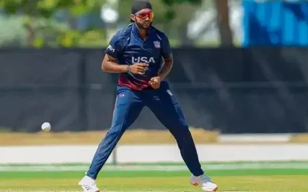 Harmeet Singh Leads USA to Dominant Victory Over Nepal