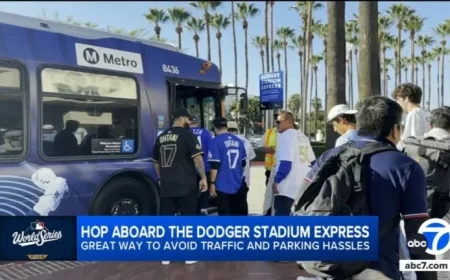 Avoid Traffic: Use Dodger Stadium Express for World Series Game 3