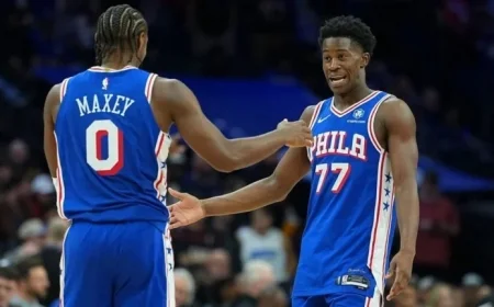 Maxey and VJ Propel 76ers to Historic Start