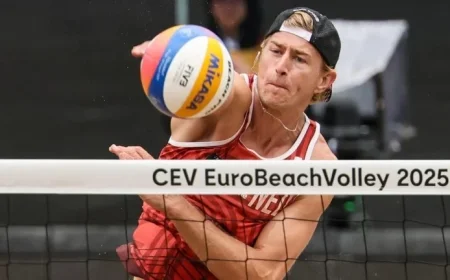 Beach Volleyball Player Van de Velde Misses World Championship Over 2016 Conviction
