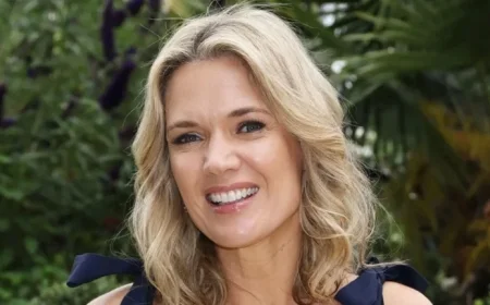 Charlotte Hawkins Inspires Autumn Wardrobes with Chic Knitted Tops and Skirts