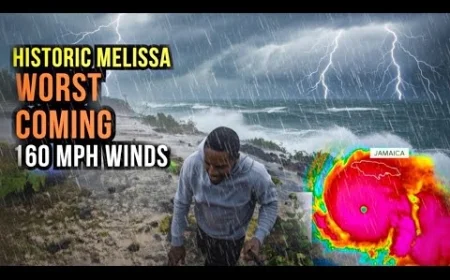 Jamaica Hurricane: Category 5 Melissa Targets Island With Catastrophic Winds, Flooding