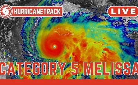 Hurricane Melissa track: Category 5 storm targets Jamaica today, then accelerates toward Cuba, the Bahamas and near Bermuda