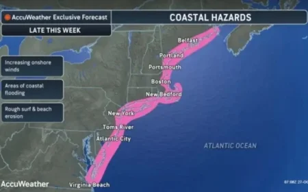 Powerful Storm to Batter N.J. with Heavy Rain and Damaging Winds