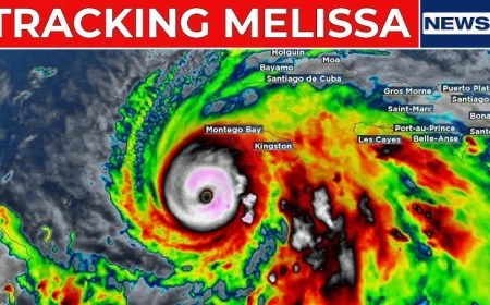 Where is Hurricane Melissa now: pinpointing the eye, motion, and what’s next today