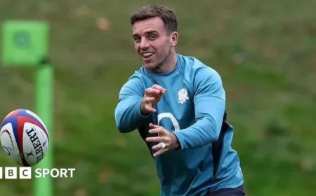 England vs Australia: Ford Anchors Fly-Half, Freeman Moves to Centre