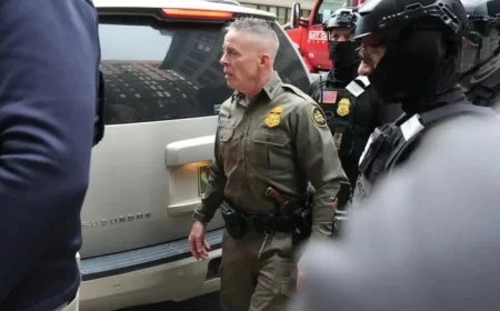 Gregory Bovino of Border Patrol Testifies Before Federal Judge