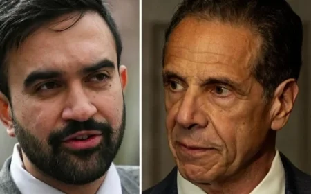 Andrew Cuomo Narrows Gap with Zohran Mamdani in NYC Mayor Race