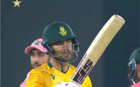 South African Opener Sets Historic Record Against Pakistan at 36