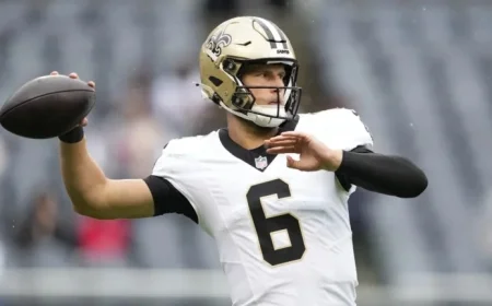 Saints’ QB Switch: Tyler Shough to Start Against Rams Sunday