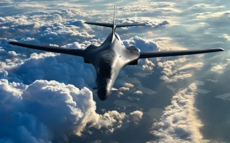 U.S. Air Force B-1 Bombers Demonstrate Power Near Venezuela