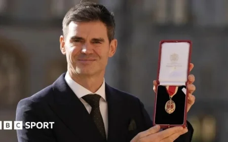 James Anderson Knighted for Outstanding Cricket Contributions