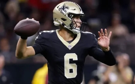 Saints to Start Rookie QB Shough Against Rams
