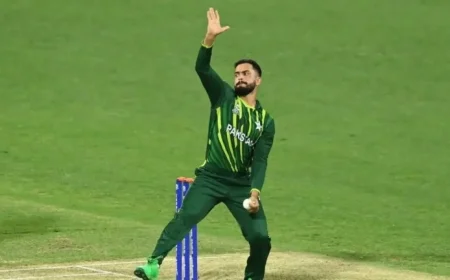 Mohammad Nawaz Achieves Career-Best T20I Performance Against South Africa: Stats