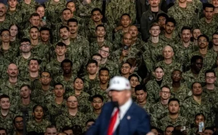 11 False Claims Trump Made to Troops in Japan: A Fact Check