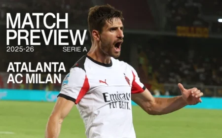 Atalanta vs AC Milan: Stats & Standings for 2025/2026 Serie A Match