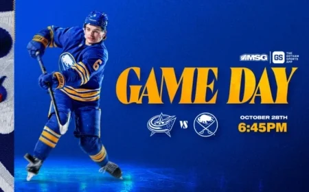 Watch Sabres vs. Blue Jackets: Lineup Insights and Storylines