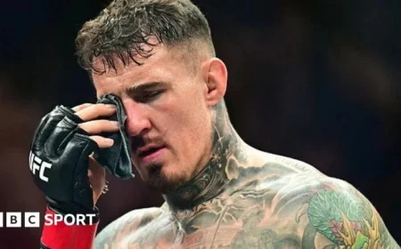 Tom Aspinall Struggles with Vision After UFC 321 Eye Poke Incident