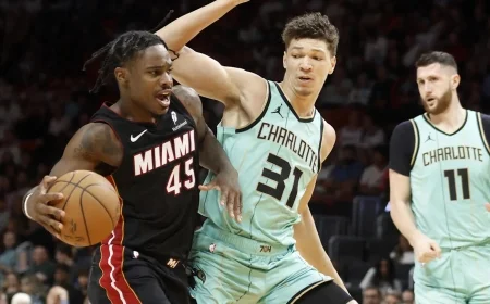 Hornets vs. Heat Live Tracker: Tip-Off, Score Updates, Key Matchups and What to Watch