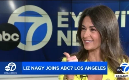 Liz Nagy Joins ABC7 Los Angeles as Anchor, Leaving Cold Chicago Behind