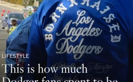 Dodgers Fans’ World Series Spending Revealed for This Year