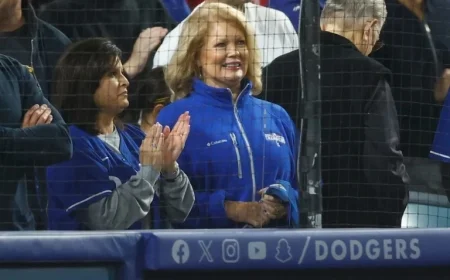 Mary Hart Set to Attend Dodgers World Series Games Again?