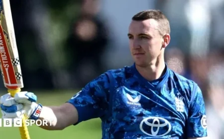 Harry Brook’s Century Wasted as Root, Duckett, Smith Fall in England’s NZ Match