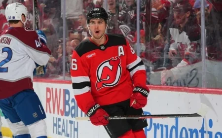 Jack Hughes’ OT Goal Secures Devils’ 8th Straight Win Over Avalanche