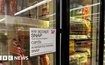 US States Sue Trump Over Halting SNAP Food Stamps