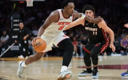 OG Anunoby Shines in Miami: Knicks’ Versatile Wing Impresses