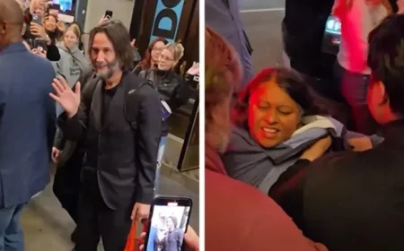 Fan Declares Herself ‘Divine Wife’ of Keanu Reeves, Charges His Car