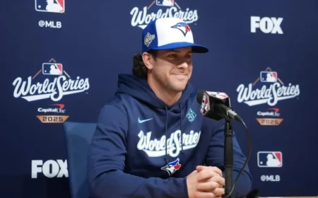 Ernie Clement Shined in High School Hockey Before Baseball Success