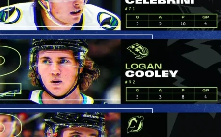 Celebrini Shines as Top Star of the Week