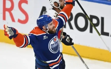 Oilers’ Leon Draisaitl Shines with Stellar Birthday Backcheck