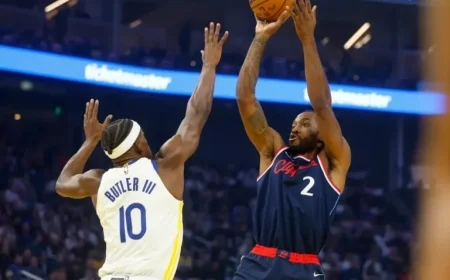 Jimmy Butler Achieves Scoring Milestone in Warriors vs. Clippers Matchup