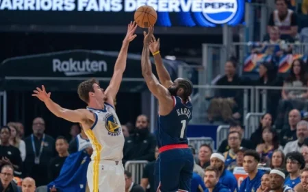 Warriors Restrict Clippers to Lowest Score in Four Years