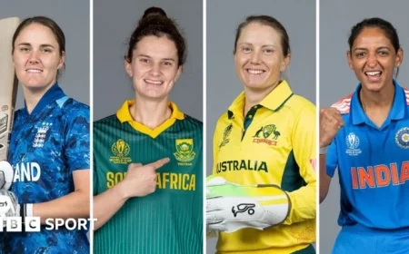 2025 Women’s Cricket World Cup: Semi-final and Final Schedule & Venues