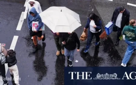 Melbourne Faces Year’s Wettest Day as Storms Hit Werribee, Hoppers Crossing