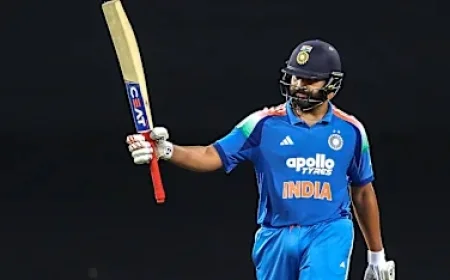 Rohit Tops ICC Men’s ODI Batting Rankings for First Time