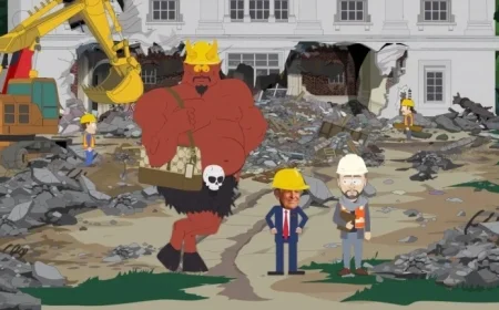 South Park Tackles Donald Trump’s East Wing Demolition