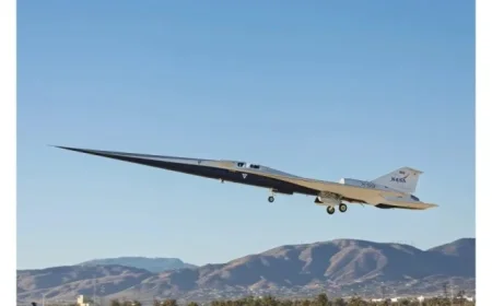 X-59 Launches: New Era in Supersonic Flight Unveiled