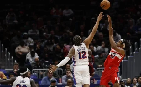 Sixers Secure Overtime Victory Over Wizards with Adem Bona’s Key Blocks