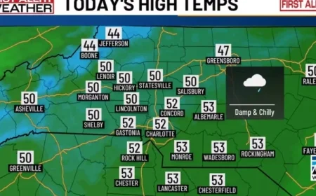 Rain Predicted to Soak Carolinas Before Halloween